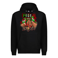 Black Proud Latina Mexican sneakers Premium Hoodie - RanaPortraitStore