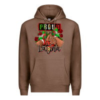 Chestnut Proud Latina Mexican sneakers Premium Hoodie - RanaPortraitStore