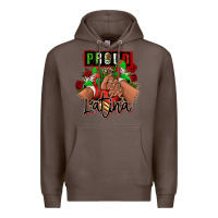 Coffee Proud Latina Mexican sneakers Premium Hoodie - RanaPortraitStore