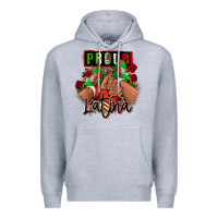 Heather Grey Proud Latina Mexican sneakers Premium Hoodie - RanaPortraitStore