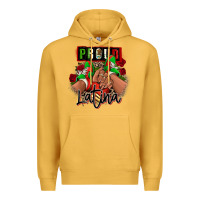 Mustard Proud Latina Mexican sneakers Premium Hoodie - RanaPortraitStore