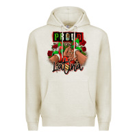 Oatmeal Heather Proud Latina Mexican sneakers Premium Hoodie - RanaPortraitStore