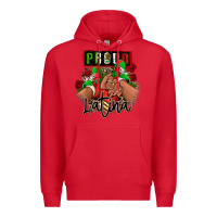 Red Proud Latina Mexican sneakers Premium Hoodie - RanaPortraitStore