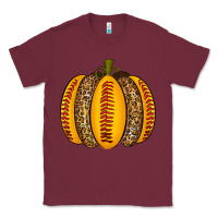 Burgundy Softball Pumpkin Classic Tee - texasbilliewilder