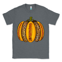 Charcoal Heather Softball Pumpkin Classic Tee - texasbilliewilder