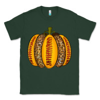 Sports Green Softball Pumpkin Classic Tee - texasbilliewilder