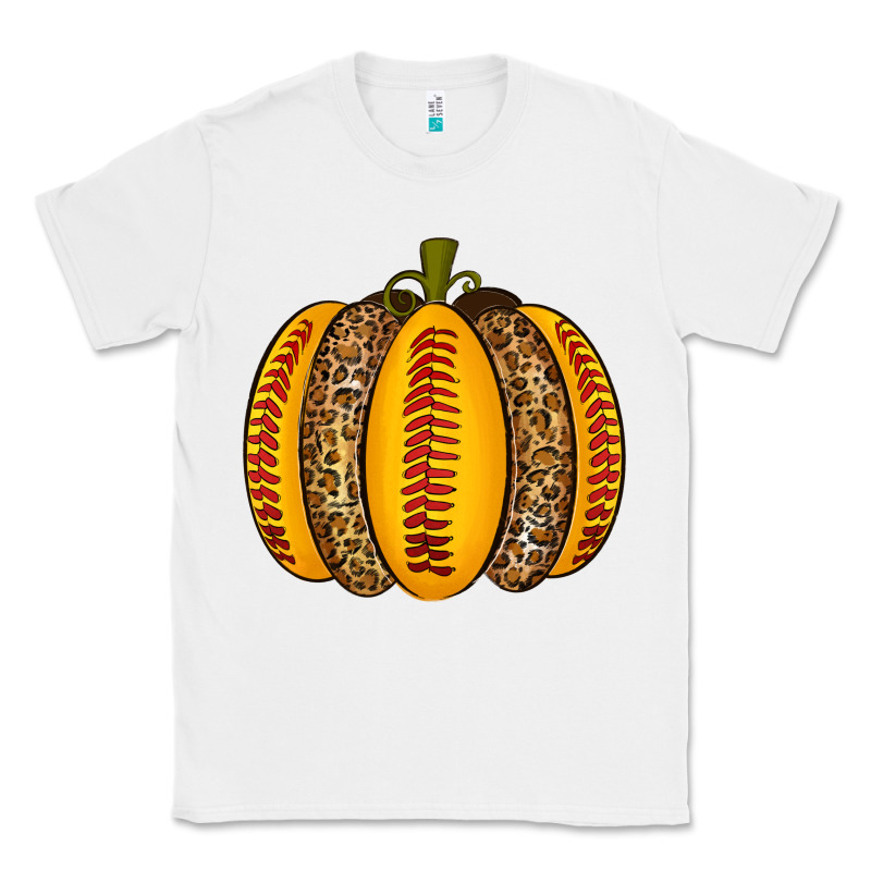 Softball Pumpkin Classic Tee by texasbilliewilder | Teevron
