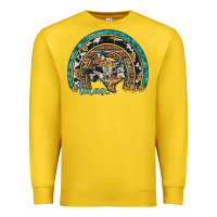 Lemon texas map sunflower leopard cowhide aztec turquoise gemstone rainbow Premium Sweatshirt - Artiststas