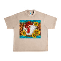 French Oak western rooster Urban Heavy Tee - TumblerDesignByShophia