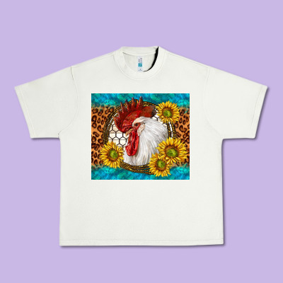 Western Rooster Urban Heavy Tee Designed By Tumblerdesignbyshophia
