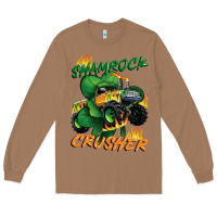 Toasted Coconut Shamrock crusher St. Patrick's Day Long Sleeve Tee - CowGirlArtShop