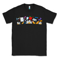 Black Best Teacher Ever Classic Tee - CowhideDigitalArt