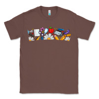 Chestnut Best Teacher Ever Classic Tee - CowhideDigitalArt