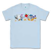 Dusty Blue Best Teacher Ever Classic Tee - CowhideDigitalArt