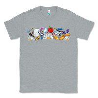 Heather Grey Best Teacher Ever Classic Tee - CowhideDigitalArt