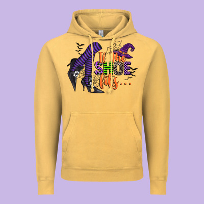 If The Shoe Fits Vintage Hoodie Designed By Cowgirlartshop