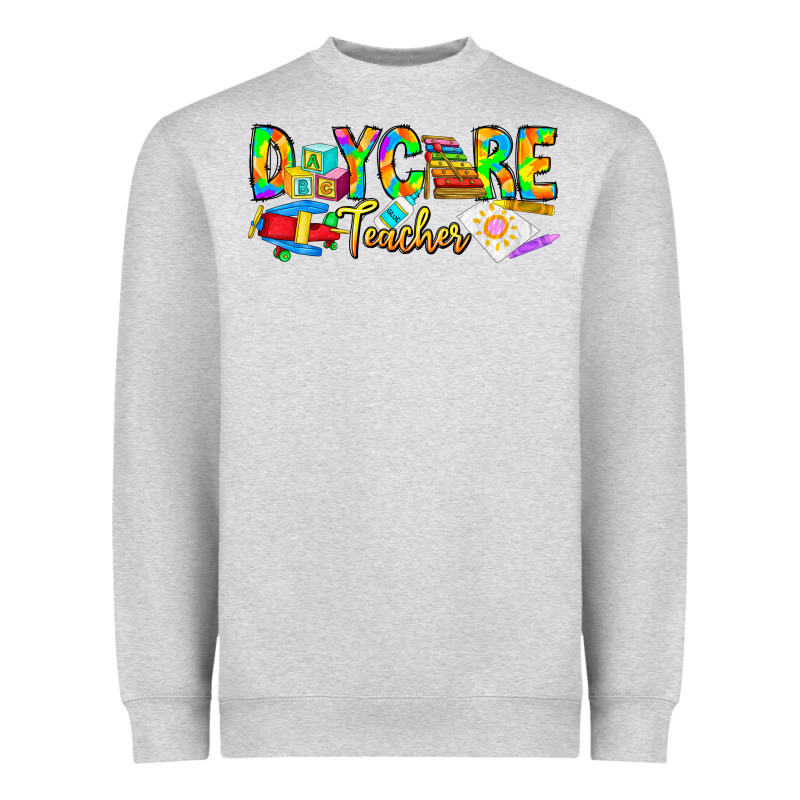 Daycare Teacher Heavyweight Sweatshirt by CowhideDigitalArt | Teevron
