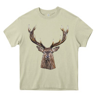 Mossy elk deer head Heavy Core Tee - LillyAllenDesigns