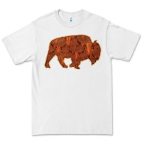 White Bison Silhouette Red Skull Premium Tee - Bettercallsaul