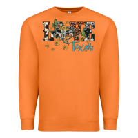 Carrot love texas map sunflower cactus cowhide leopard Premium Sweatshirt - Artiststas
