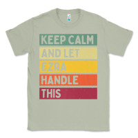 Matcha Keep Calm And Let Ezra Handle This Funny Retro Quote Classic Tee - minhPixels