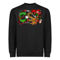 Black christmas cetified surgical technologist Heavyweight Sweatshirt - LillyAllenDesigns