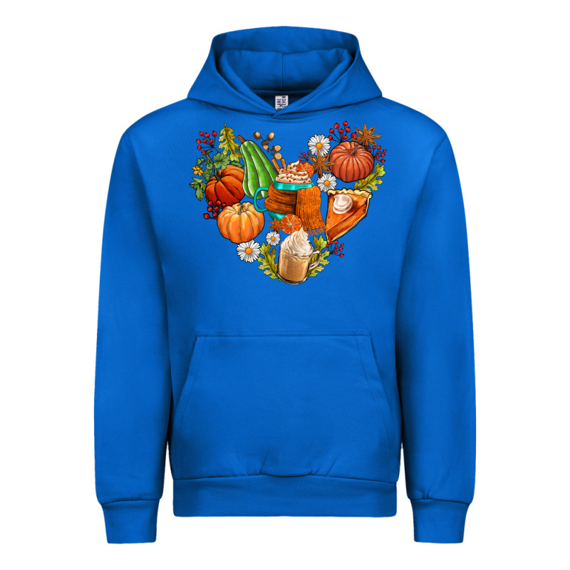 Pumpkin And Latte With Fall Urban Hoodie by AdoDesignShop | Teevron