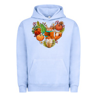 Pigment Grape Ice pumpkin and latte with fall Urban Hoodie - AdoDesignShop