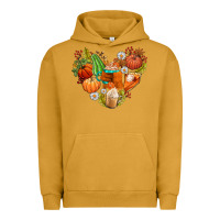 Pigment Peanut Butter pumpkin and latte with fall Urban Hoodie - AdoDesignShop