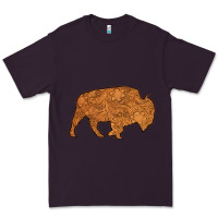 Plum Western Vintage Bison Silhouette Premium Tee - Bettercallsaul