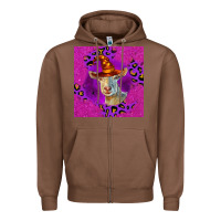 Chestnut Halloween Saanen Goat Zipper Hoodie - LillyAllenDesigns
