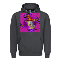 Smoke Halloween Saanen Goat Zipper Hoodie - LillyAllenDesigns