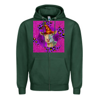 Sports Green Halloween Saanen Goat Zipper Hoodie - LillyAllenDesigns