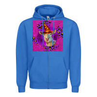 True Royal Halloween Saanen Goat Zipper Hoodie - LillyAllenDesigns