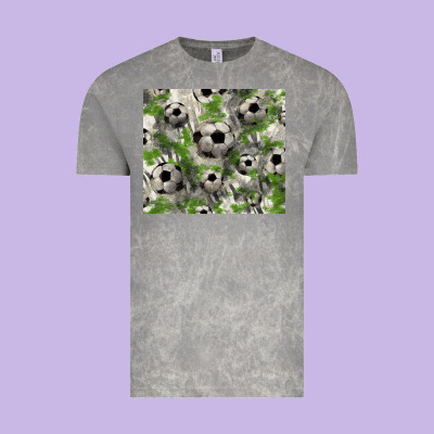 Soccer Tumbler Vintage Tee Designed By Howdyjamesfarm