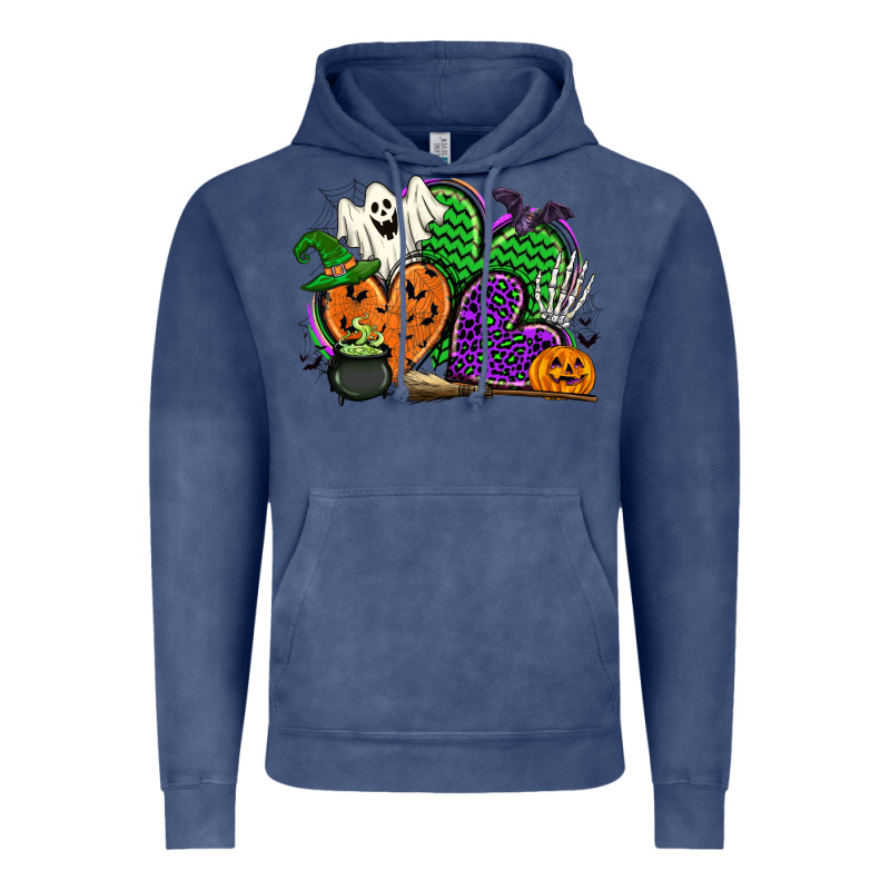 Halloween Heart Vintage Hoodie by CowGirlArtShop | Teevron