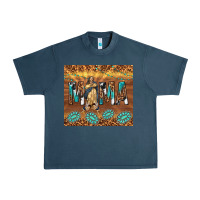 Midnight Navy our lady of guadalupe Urban Heavy Tee - TumblerDesignByShophia