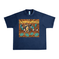 Navy our lady of guadalupe Urban Heavy Tee - TumblerDesignByShophia