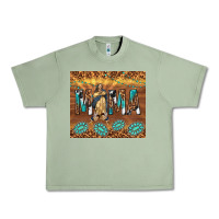 Oil Green our lady of guadalupe Urban Heavy Tee - TumblerDesignByShophia