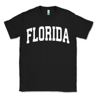 Black Florida Crewneck Sweatshirt Sports College Style State Gifts Classic Tee - minhPixels