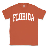 Copper Florida Crewneck Sweatshirt Sports College Style State Gifts Classic Tee - minhPixels
