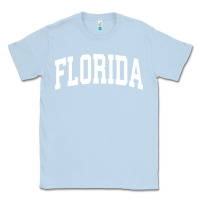 Dusty Blue Florida Crewneck Sweatshirt Sports College Style State Gifts Classic Tee - minhPixels