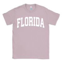 Lilac Florida Crewneck Sweatshirt Sports College Style State Gifts Classic Tee - minhPixels