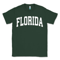 Sports Green Florida Crewneck Sweatshirt Sports College Style State Gifts Classic Tee - minhPixels