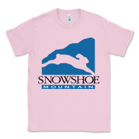 Bubblegum Pink snowshoe mountain Classic Tee - minhPixels