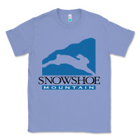Colony Blue snowshoe mountain Classic Tee - minhPixels
