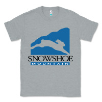 Heather Grey snowshoe mountain Classic Tee - minhPixels