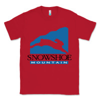 Red snowshoe mountain Classic Tee - minhPixels