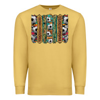 Antique Gold soccer camouflage serape cowhide turquoise leopard glitter  brushstrok Premium Sweatshirt - Artiststas