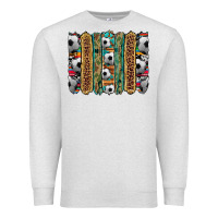 Oatmeal Heather soccer camouflage serape cowhide turquoise leopard glitter  brushstrok Premium Sweatshirt - Artiststas